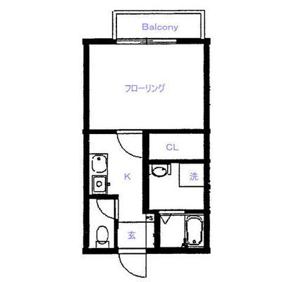 東京都新宿区矢来町 賃貸アパート 1K