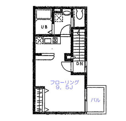 東京都北区赤羽北２丁目 賃貸アパート 1K