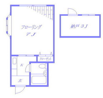 東京都北区西ヶ原１丁目 賃貸アパート 1SK