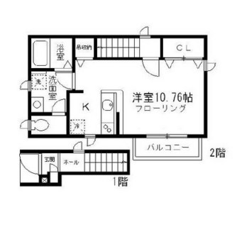 東京都豊島区雑司が谷１丁目 賃貸アパート 1K