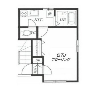 東京都台東区日本堤１丁目 賃貸アパート 1K