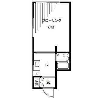 東京都中野区上高田２丁目 賃貸アパート 1K