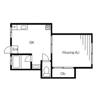 東京都北区滝野川２丁目 賃貸アパート 1DK