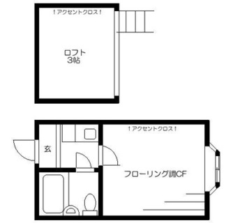 東京都足立区千住緑町３丁目 賃貸アパート 1K