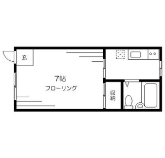 東京都台東区谷中２丁目 賃貸アパート 1K
