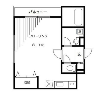 東京都北区上十条２丁目 賃貸アパート 1R