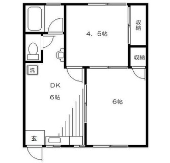東京都北区十条仲原２丁目 賃貸アパート 2DK