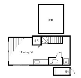 東京都新宿区下落合３丁目 賃貸アパート 1R