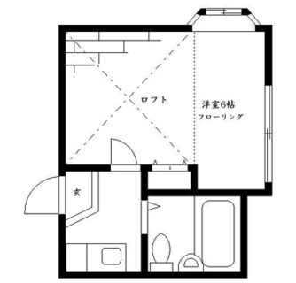 東京都北区西ヶ原３丁目 賃貸アパート 1R