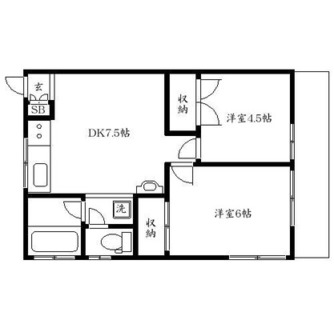 東京都新宿区西落合４丁目 賃貸アパート 2DK