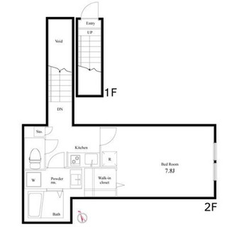 東京都江東区亀戸５丁目 賃貸アパート 1K