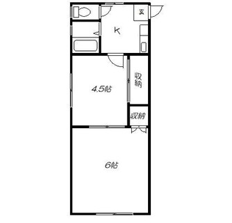 東京都練馬区桜台６丁目 賃貸アパート 2K