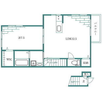 東京都足立区千住仲町 賃貸アパート 1LDK