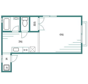 東京都豊島区南大塚１丁目 賃貸アパート 1R
