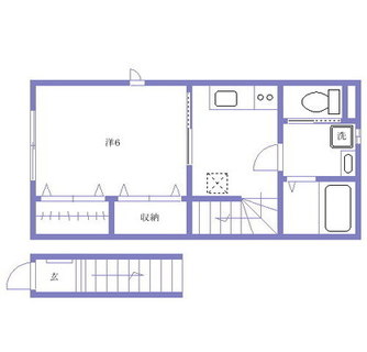 東京都文京区白山５丁目 賃貸アパート 1K