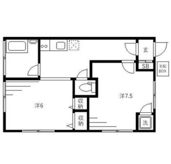 東京都文京区大塚６丁目 賃貸アパート 2K