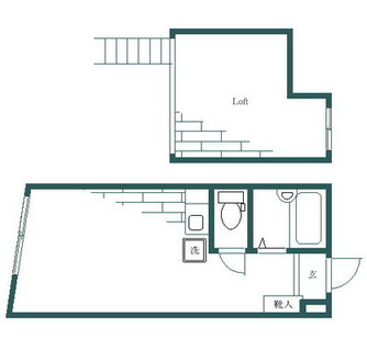 東京都板橋区板橋４丁目 賃貸アパート 1R