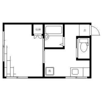 東京都豊島区北大塚３丁目 賃貸アパート 1K